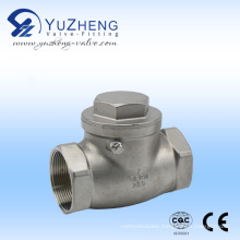 H12 Stainless Steel Thread Swing Check Valve